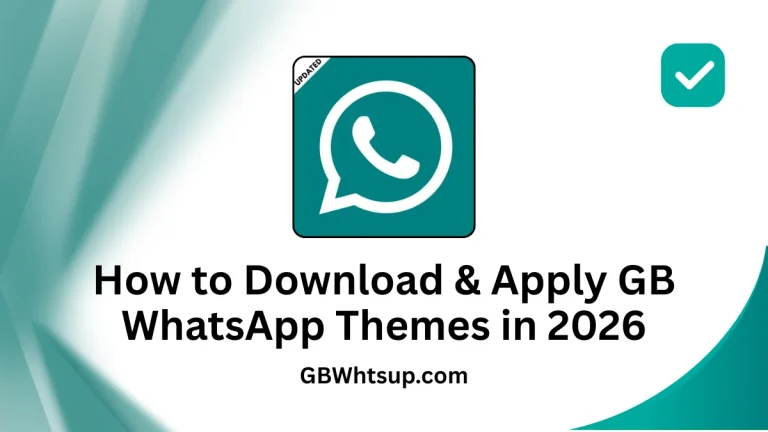 Download & Apply GB WhatsApp Themes