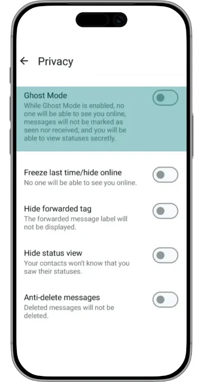 Ghost Mode